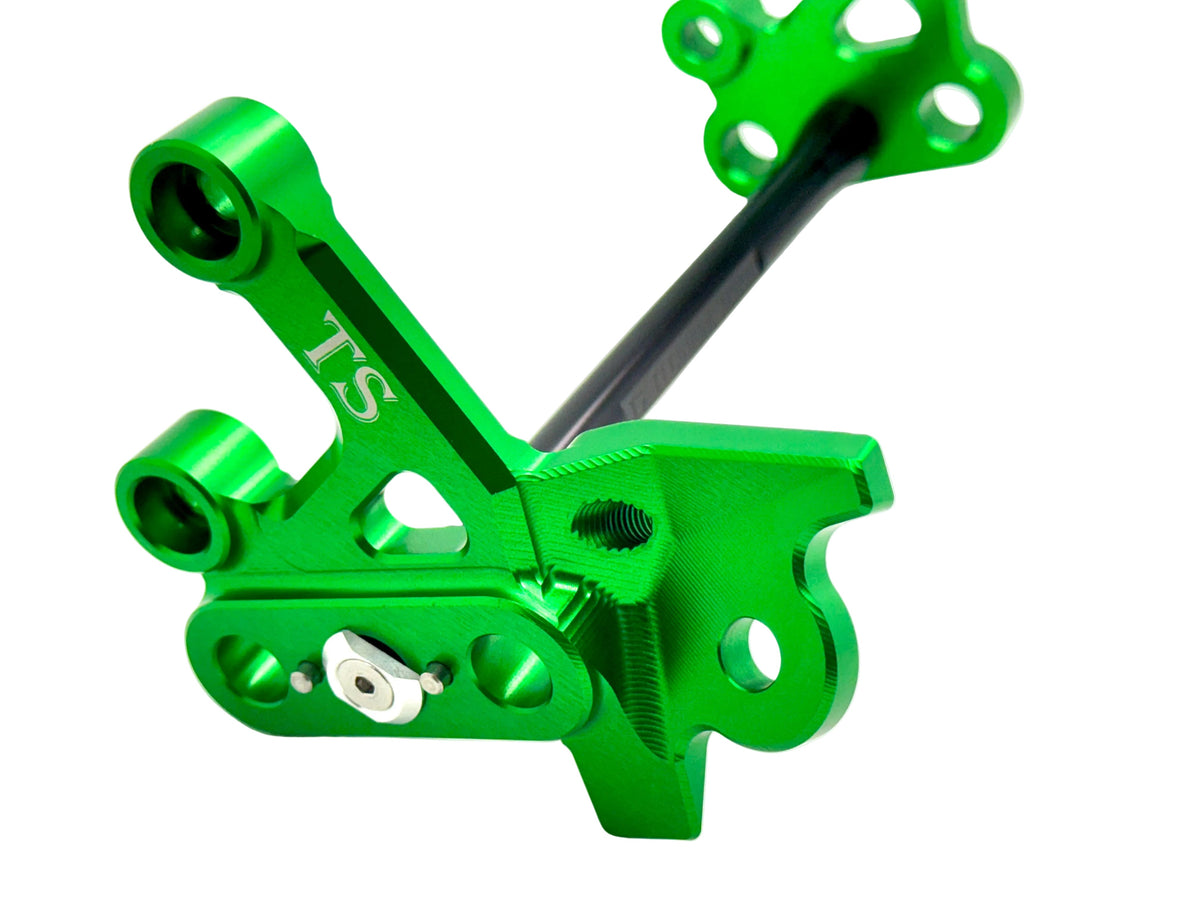 Custom CNC Aluminum Footpeg Bracket Assembly E-Ride Pro SS and S