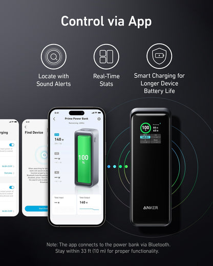 Anker Prime 27,650mAh Power Bank & 100W Base | Phones, Cameras & Laptops
