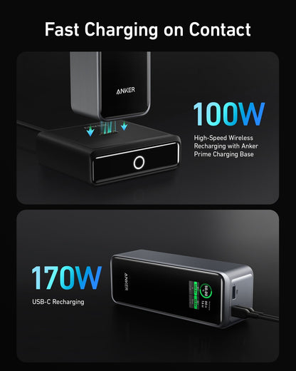 Anker Prime 27,650mAh Power Bank & 100W Base | Phones, Cameras & Laptops