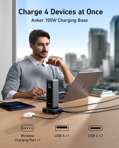 Anker Prime 27,650mAh Power Bank & 100W Base | Phones, Cameras & Laptops