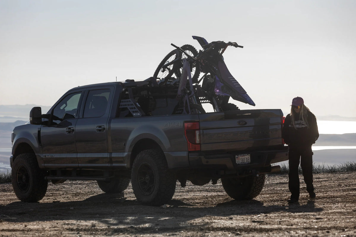 Chase Rack System - Base Rack  | Modular Truck Bed Rack for E-Motos | by Big Days