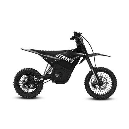 Strike Shadow 48v Electric Dirt Bike for Kids & Youth by Throne Cycles