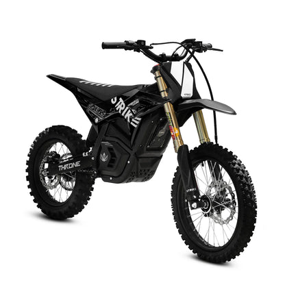 Strike Shadow SV2 72 volt by Throne Cycles | 72V 7kW 25ah | NEW Electric Pit Bike
