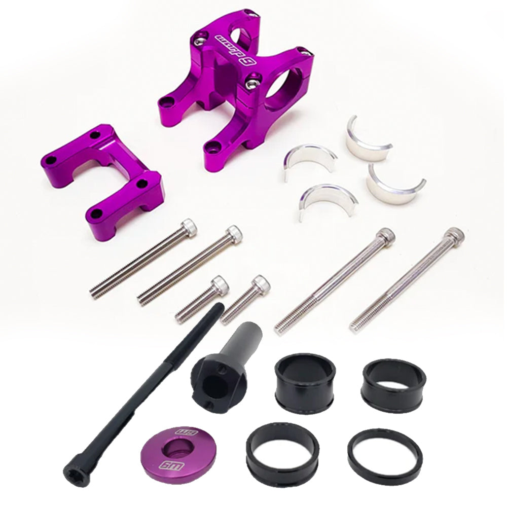 Direct Mount Bar Clamp & Stem Lock Kit | For Most Emotos | By Warp 9