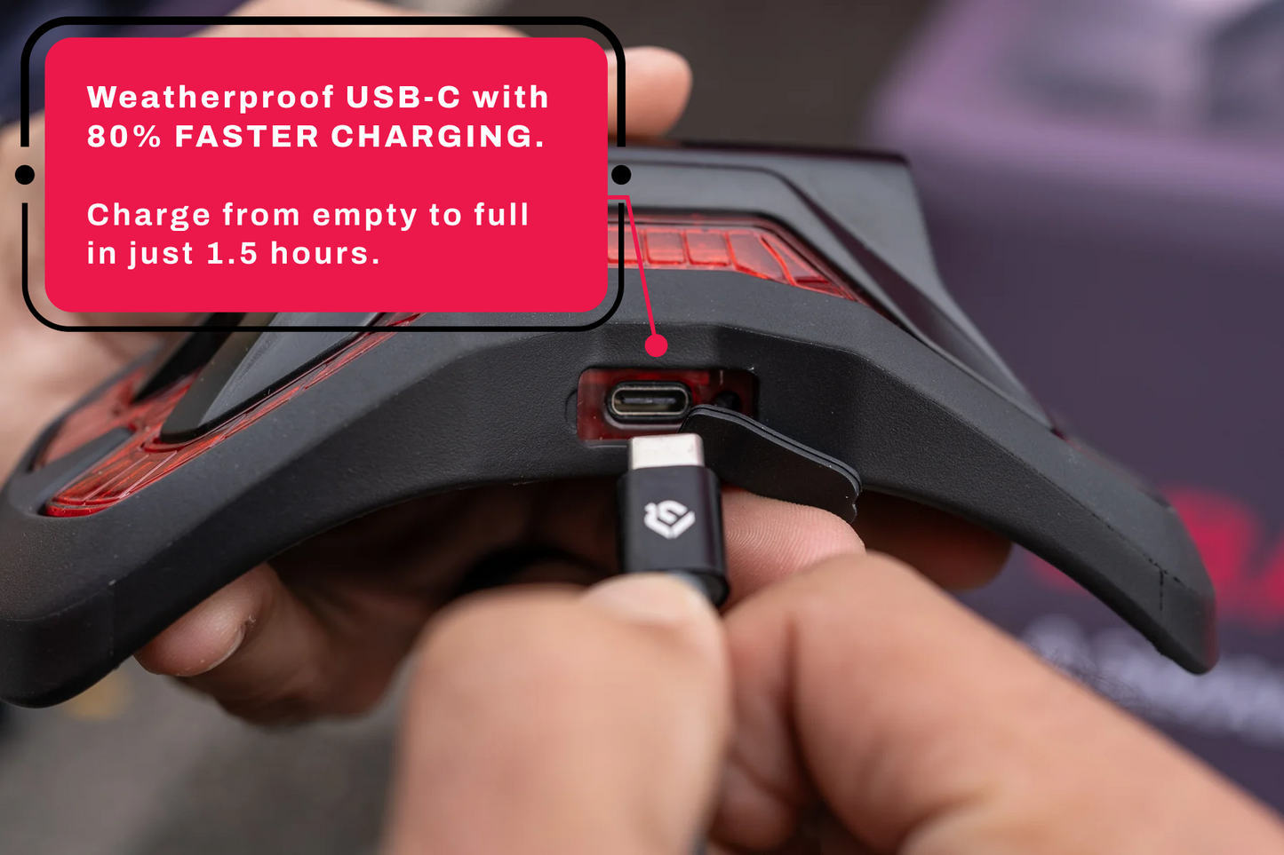 Brake Free LED Brake Light  USB-C