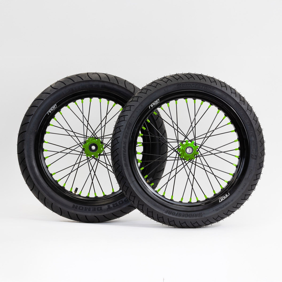 Rippin Moto Blackline RTR Supermoto Wheelset | Stark Varg & Altis Omega