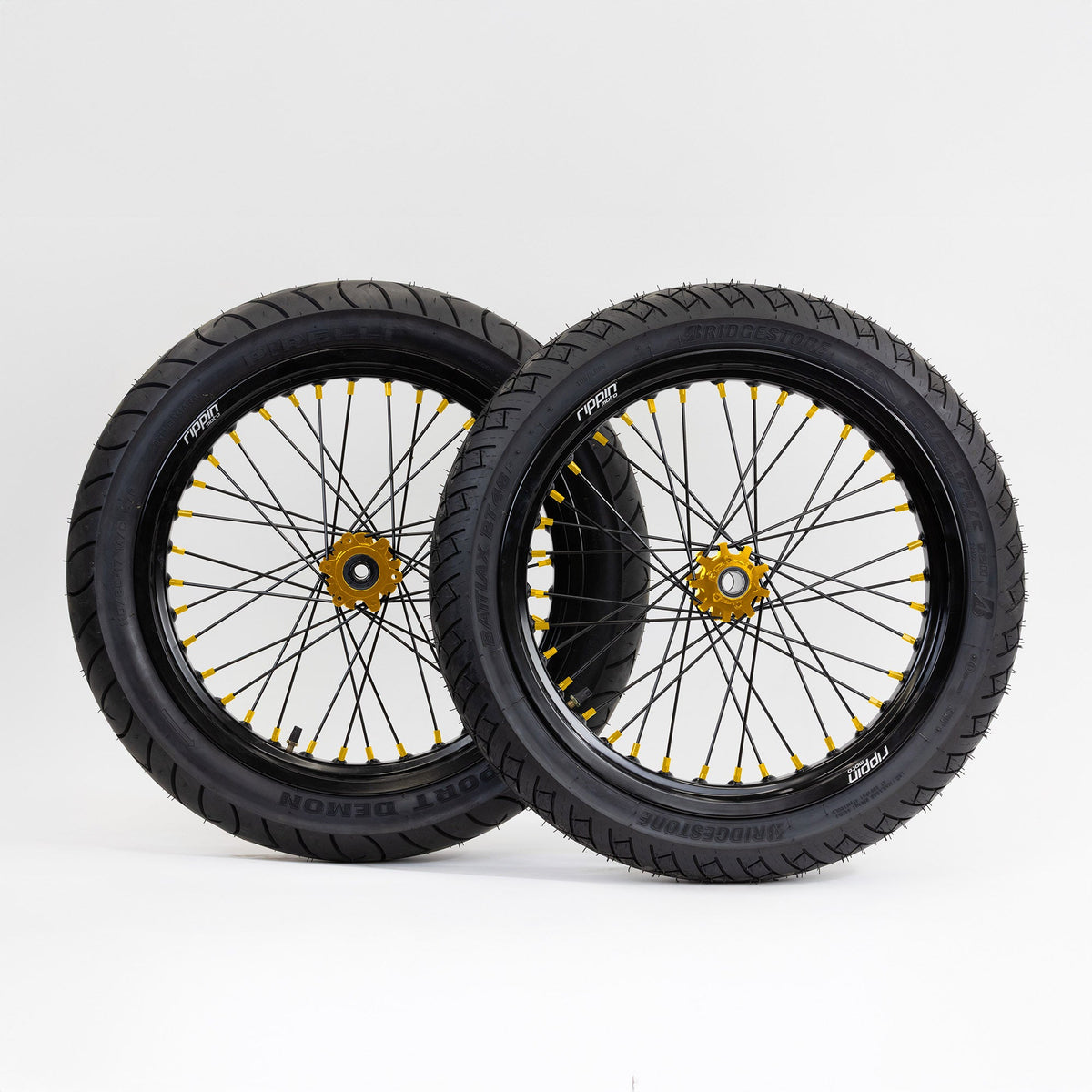 Rippin Moto Blackline RTR Supermoto Wheelset | Stark Varg & Altis Omega