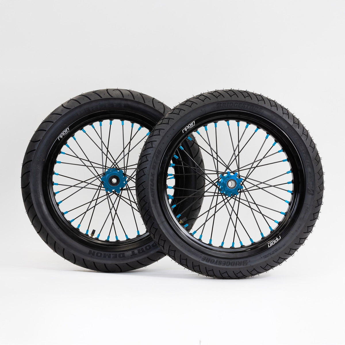 Rippin Moto Blackline RTR Supermoto Wheelset | Stark Varg & Altis Omega