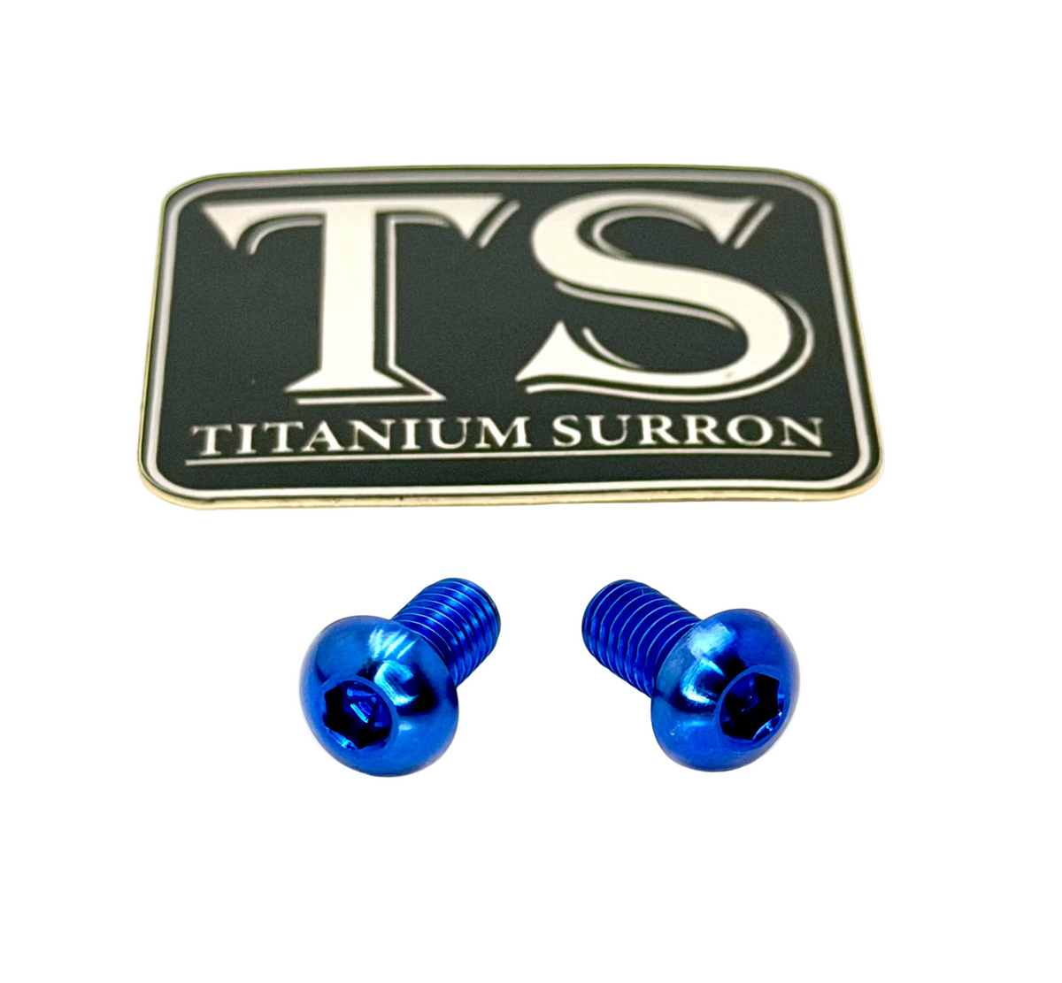 Titanium Ignition Cover Bolts (Set of Two) Surron, Segway, 79 Bike
