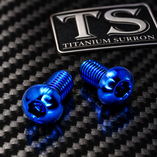 Titanium Ignition Cover Bolts (Set of Two) Surron, Segway, 79 Bike