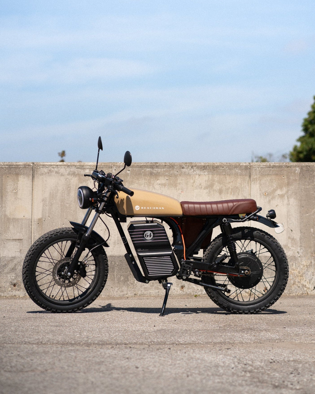 Beachman 64 E-Bike | 72V Electric Cafe Racer