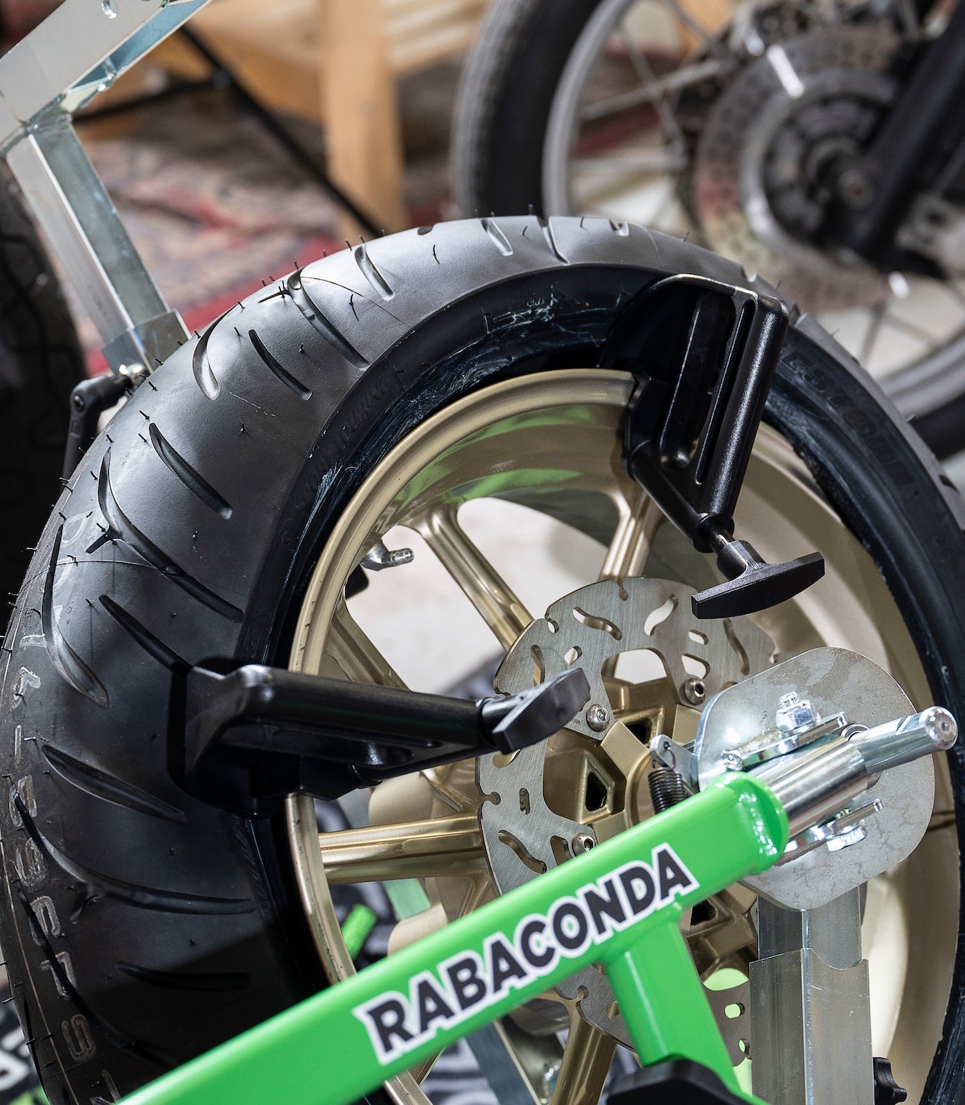 Rabaconda Street Bike Tire Changer for Emoto | Starter Kit