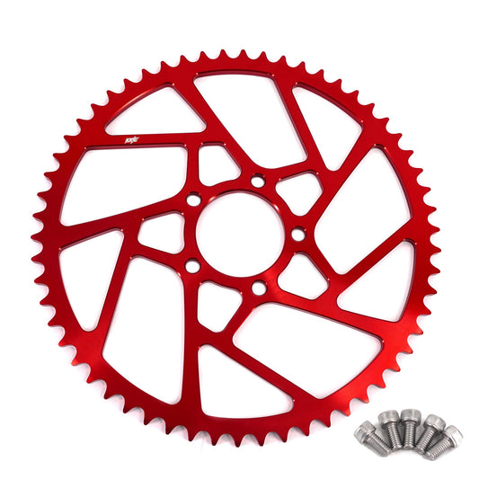 KKE Rear 420 54T Aluminum Sprocket | For SurRon, E-Ride Pro, Talaria & more.