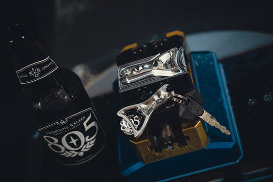 Axle Block Wrench, Bottle Opener & Keychain | Prickly Axle Blocks | By Prickly Motorsports