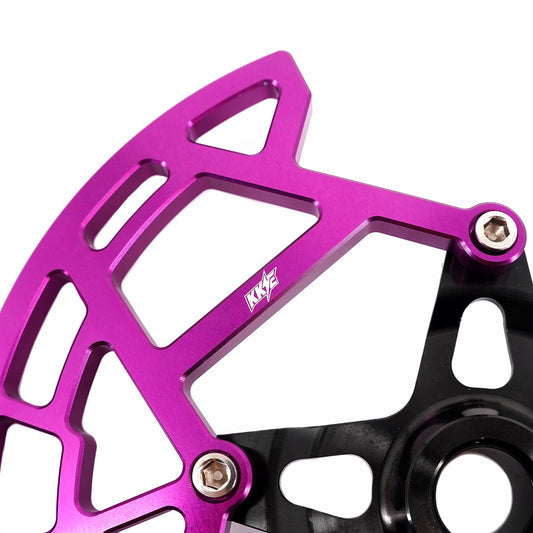 KKE Aluminum Front Brake Disc Guard Fit E ride, Surrron, Talaira, Rawrr 2019-2024