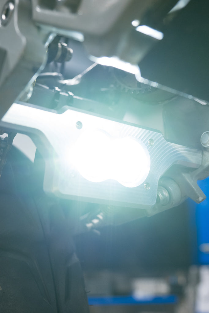 Lift Light Wheelie Headlight Peg Brace | E-Moto
