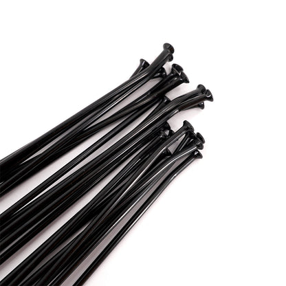 Black Spoke Kit with Black Nipples | By KKE | For SurRon Ultra Bee Electric Dirt Bikes