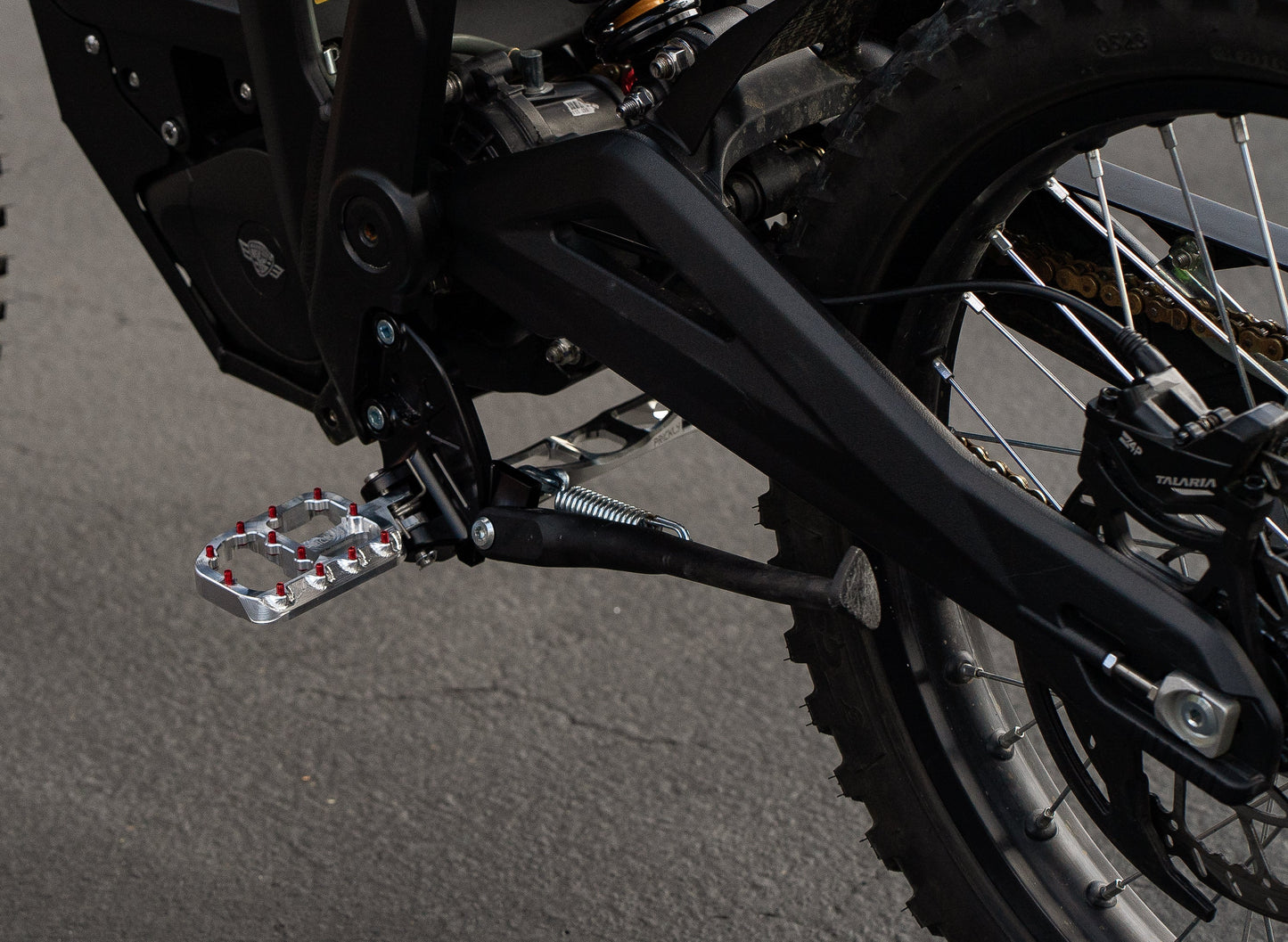 Heavy Duty Footpeg Bracket Kit | Talaria Sting MX3 & MX4 | By Prickly Motorsports