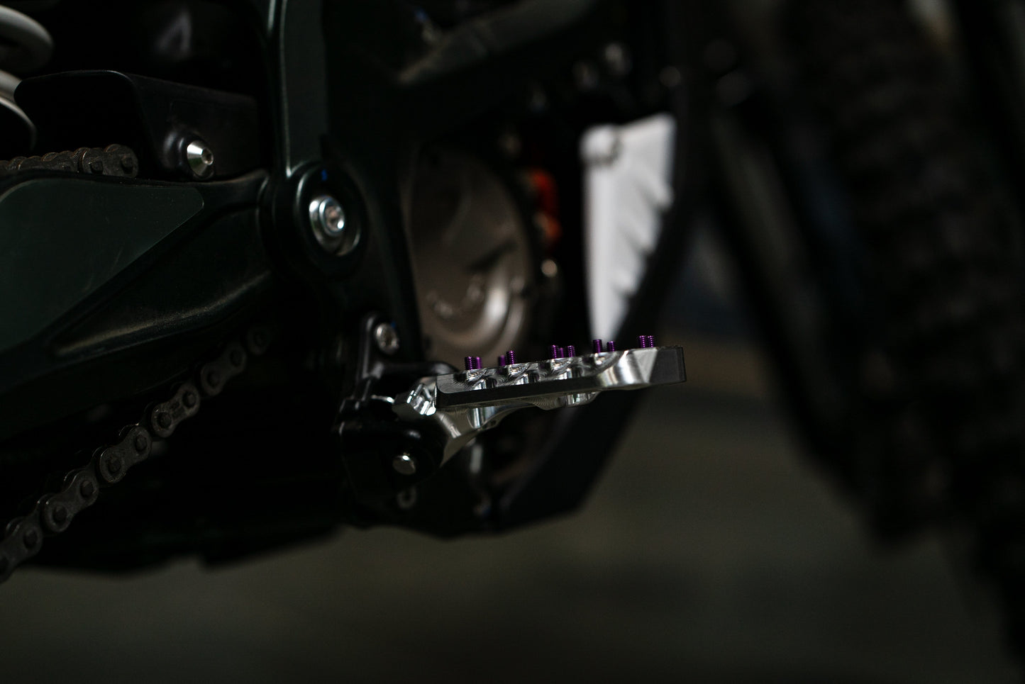MX Foot Pegs | Sur Ron Ultra Bee | By Prickly Motorsports