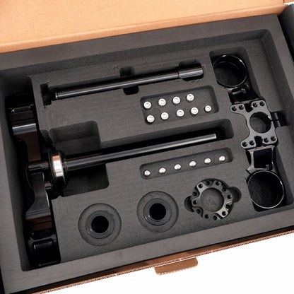 KKE Widen Drop Crown Triple Tree Clamp Kit | SurRon Light Bee & KKE 35mm Forks