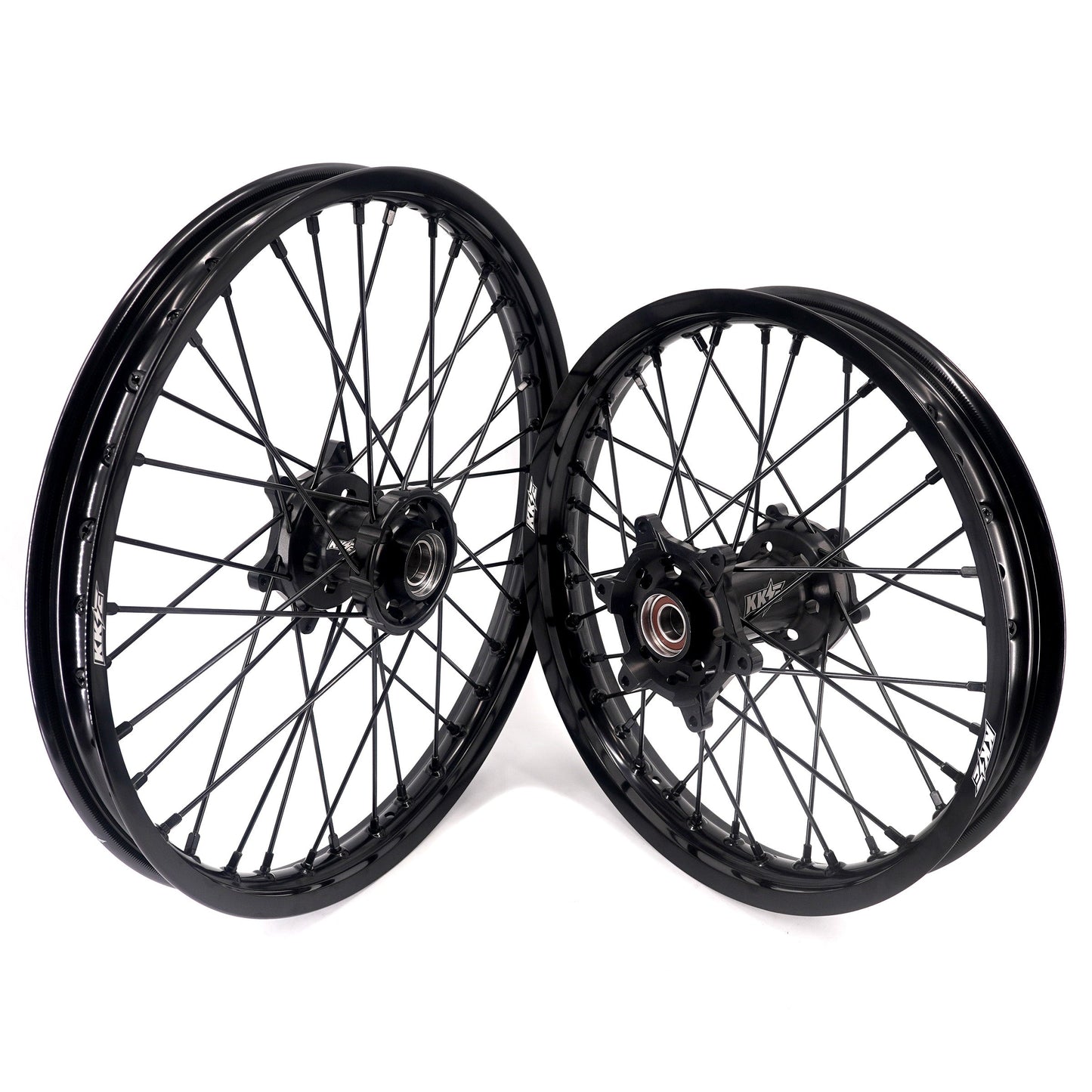 Enduro 21/18 CNC Alloy Wheel Set | By KKE Racing | For Stark Varg & Altis Omega Electric Dirtbikes