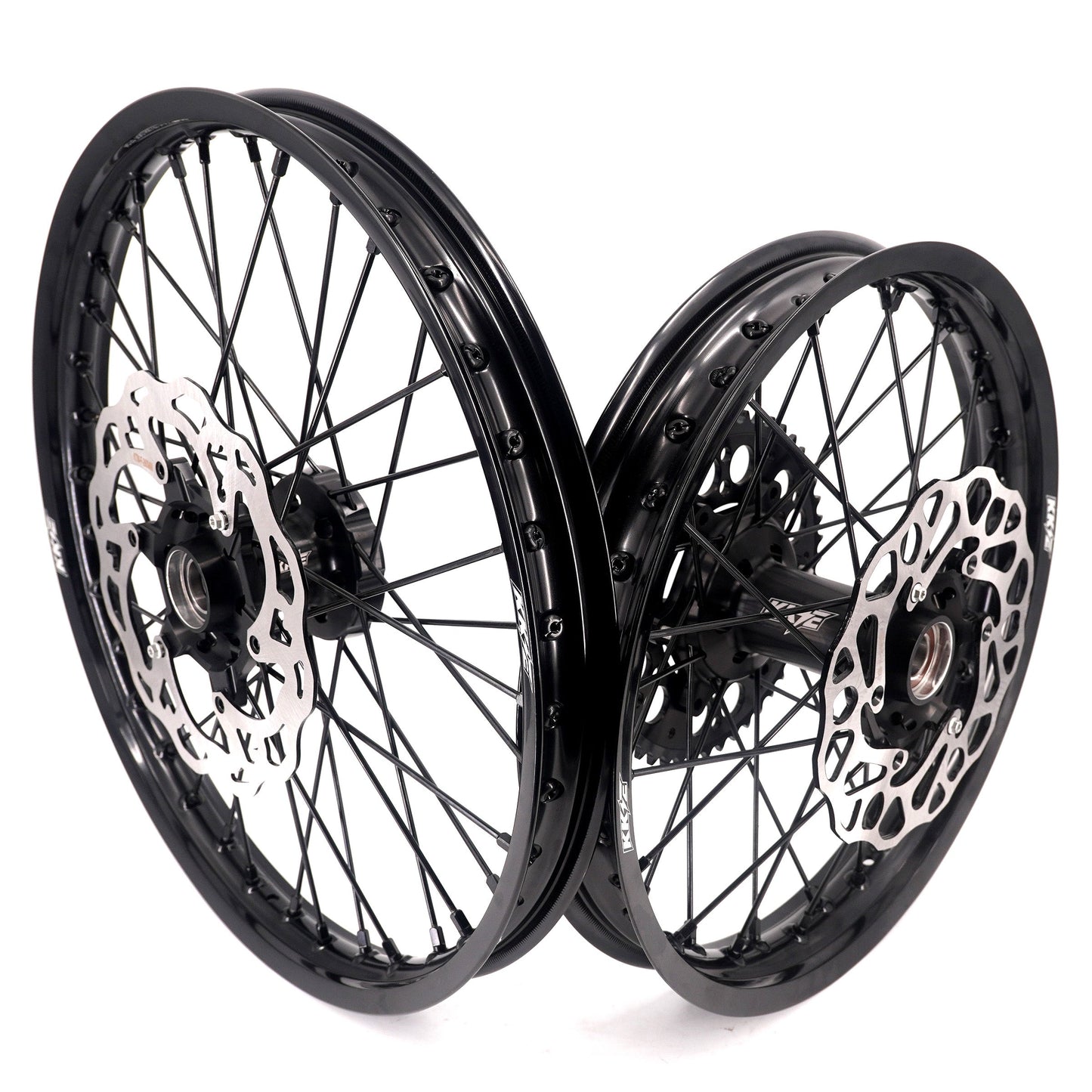 Enduro 21/18 CNC Alloy Wheel Set | By KKE Racing | For Stark Varg & Altis Omega Electric Dirtbikes