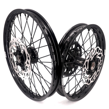 Enduro 21/18 CNC Alloy Wheel Set | By KKE Racing | For Stark Varg & Altis Omega Electric Dirtbikes