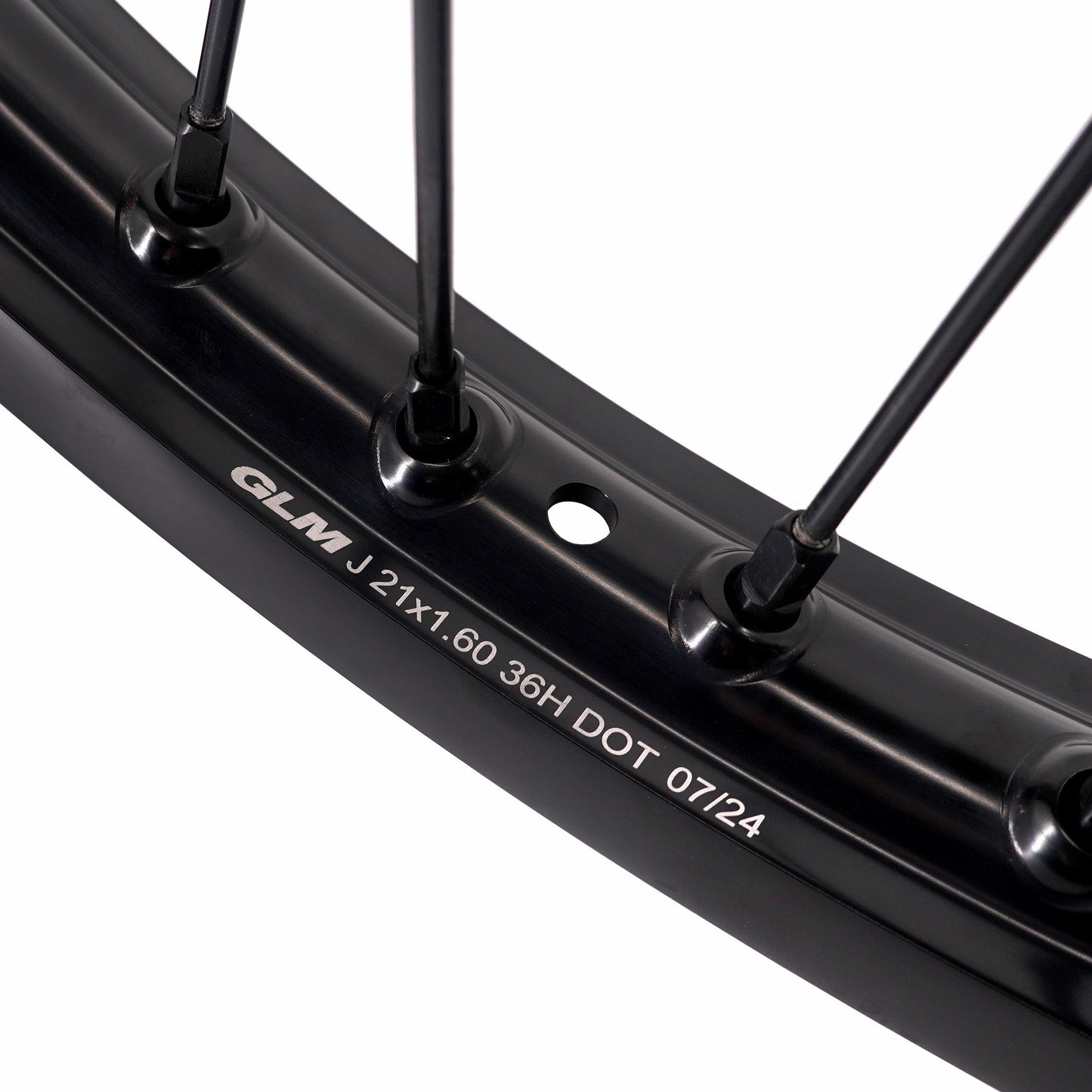 Enduro 21/18 CNC Alloy Wheel Set | By KKE Racing | For Stark Varg & Altis Omega Electric Dirtbikes