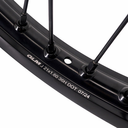 Enduro 21/18 CNC Alloy Wheel Set | By KKE Racing | For Stark Varg & Altis Omega Electric Dirtbikes