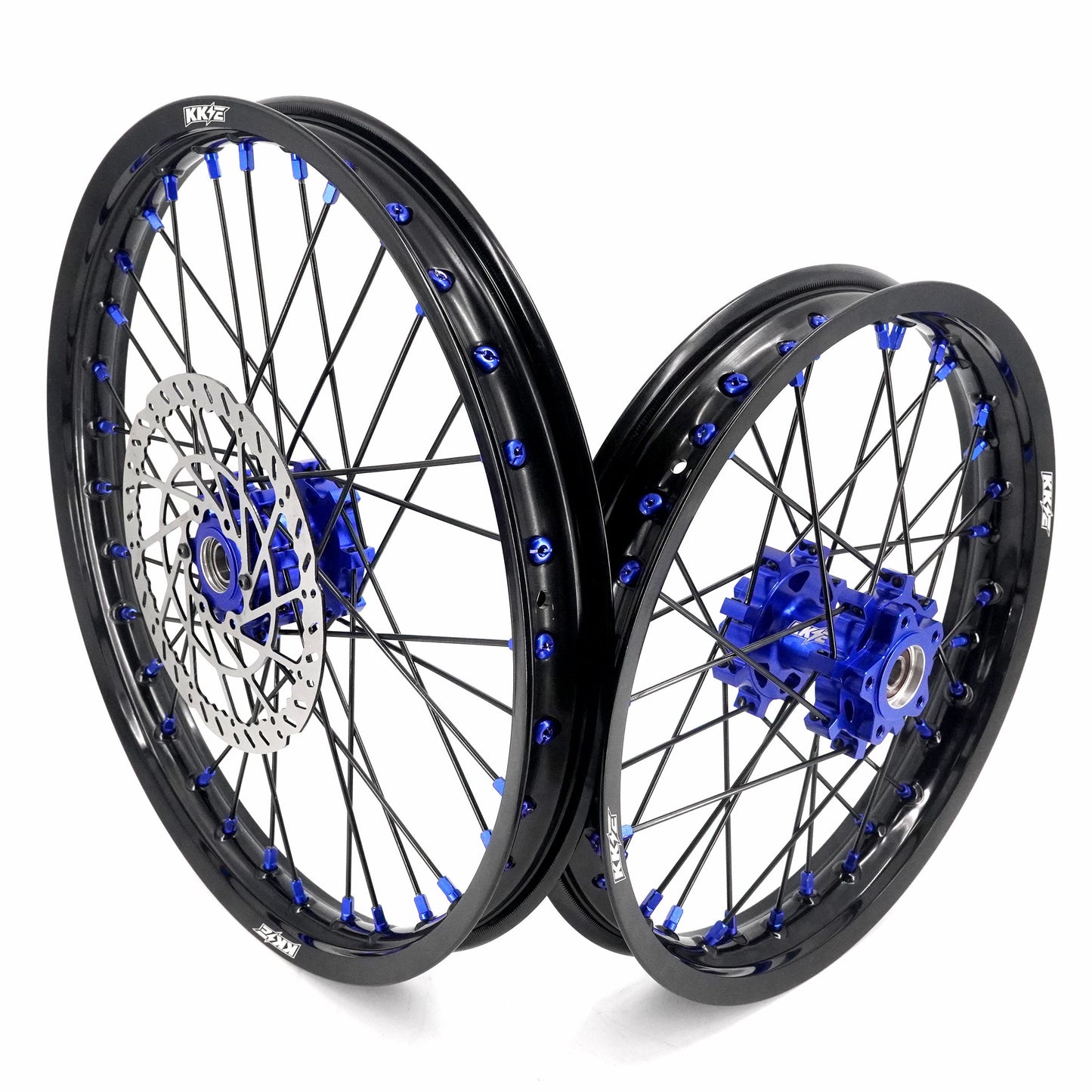 19" 16" New Black and blue Style Wheel Set | By KKE | For Sur Ron Light Bee, Eride pro  Electric Dirt Bikes