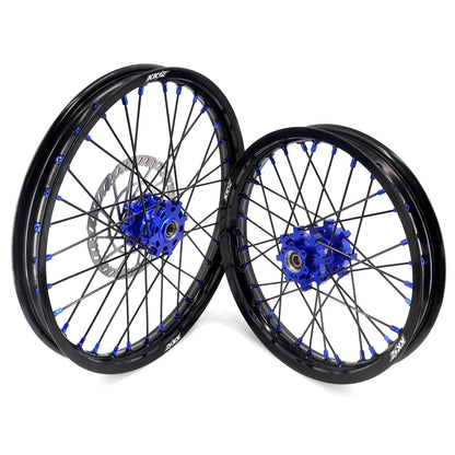19" 16" New Black and blue Style Wheel Set | By KKE | For Sur Ron Light Bee, Eride pro  Electric Dirt Bikes