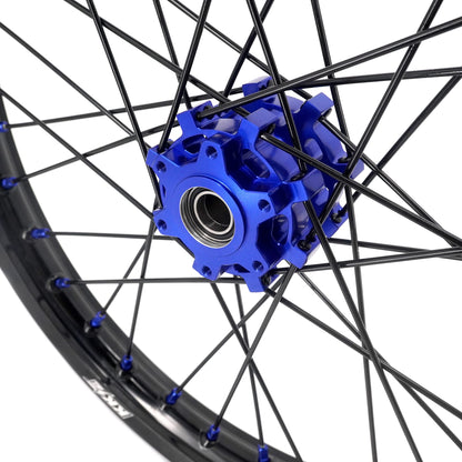 19" 16" New Black and blue Style Wheel Set | By KKE | For Sur Ron Light Bee, Eride pro  Electric Dirt Bikes