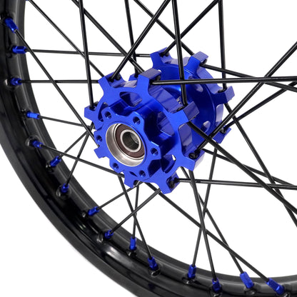 19" 16" New Black and blue Style Wheel Set | By KKE | For Sur Ron Light Bee, Eride pro  Electric Dirt Bikes