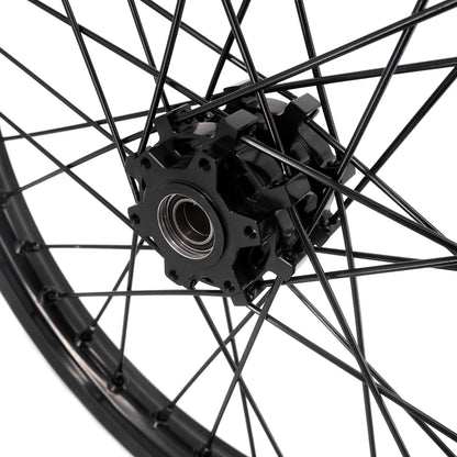 19" 16" New All black Style Wheel Set | By KKE | For E-ride Pro, SurRon Light Bee X Electric Dirt Bikes