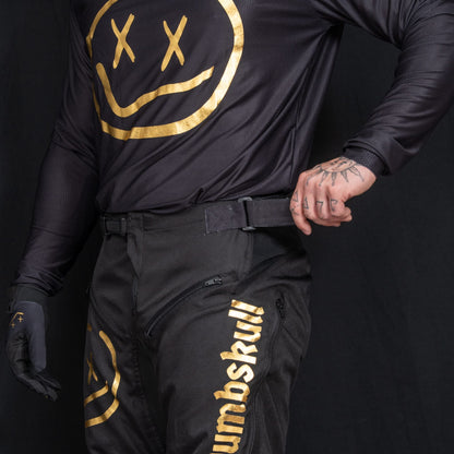 Numbskull Menace Moto Pant 2.0: Black/Gold | Technical Riding Pants