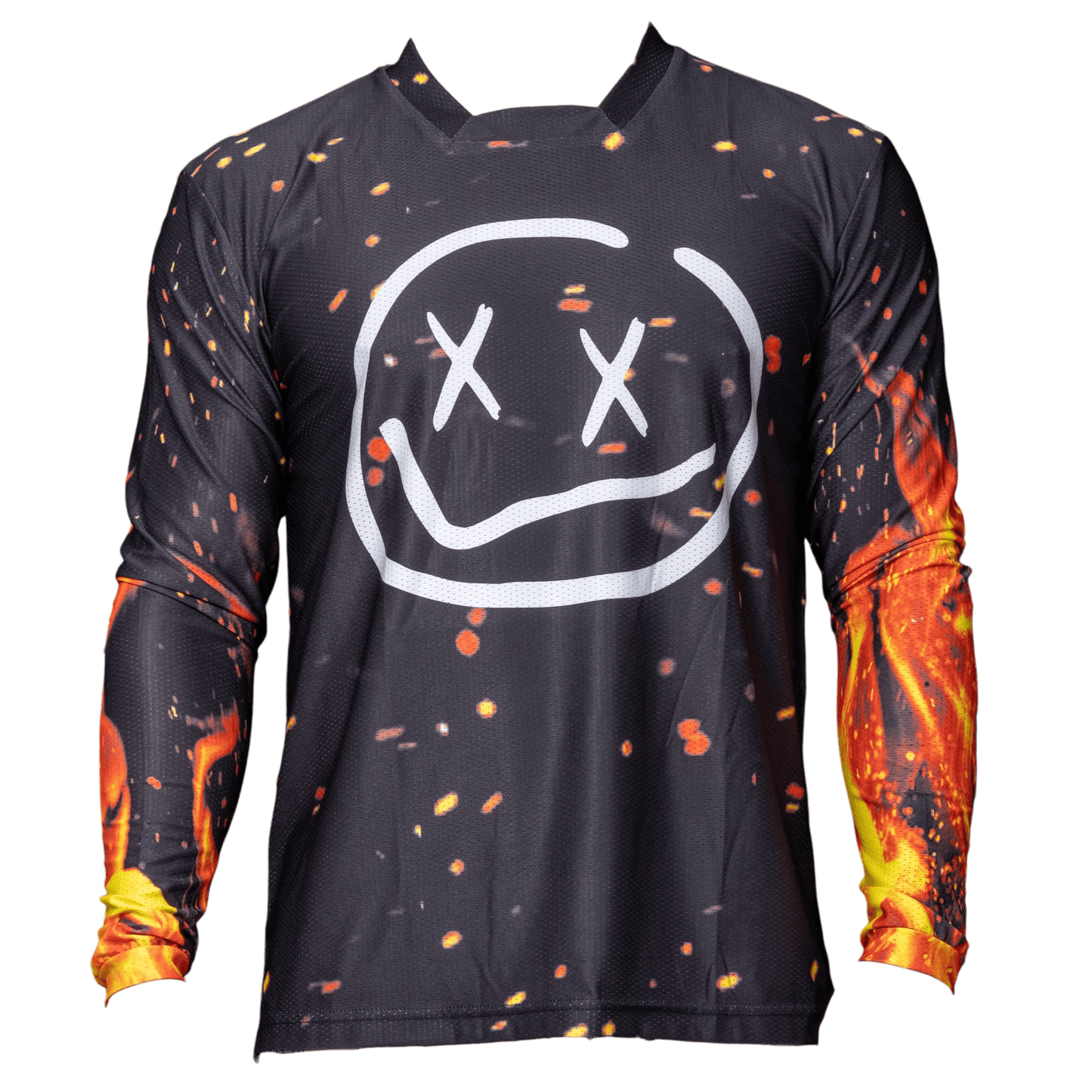 Numbskull Menace Moto/MTB Jersey 2.0: Flame | Technical Riding Jersey