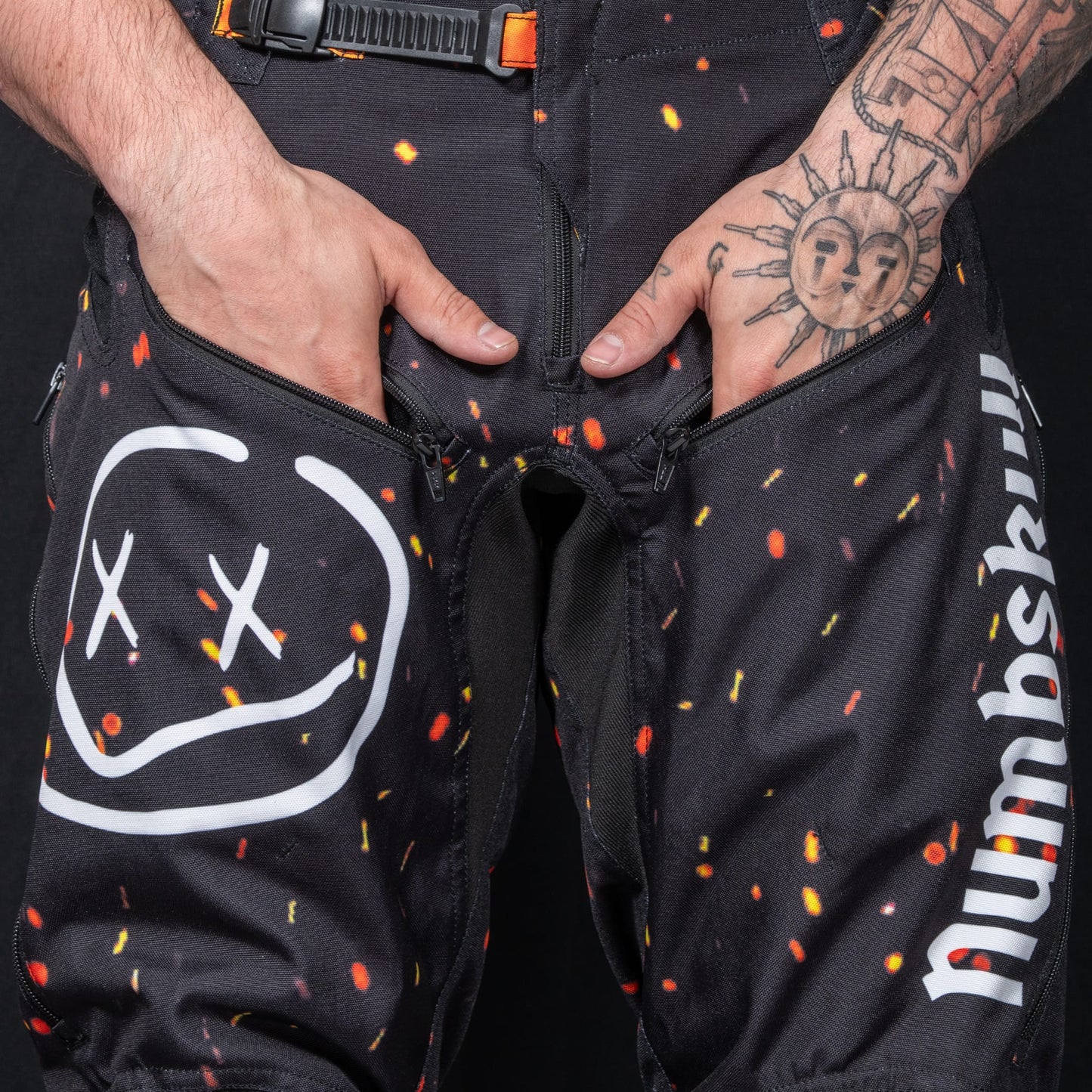 Numbskull Menace Moto Pant 2.0: Flame | Technical Riding Pants