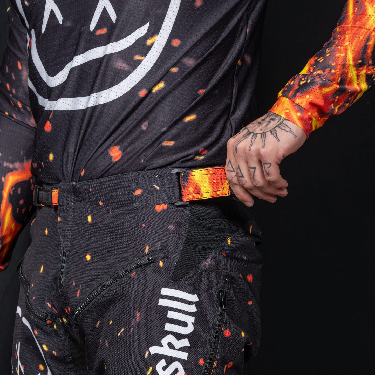 Numbskull Menace Moto Pant 2.0: Flame | Technical Riding Pants