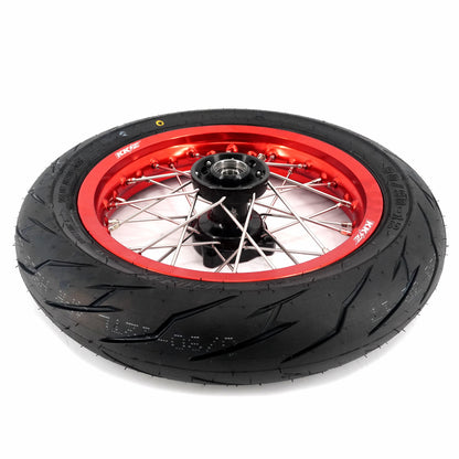 12-Inch Mini Super moto Wheel Kit with Tires | By KKE | For Rawrr Mantis X E-Moto