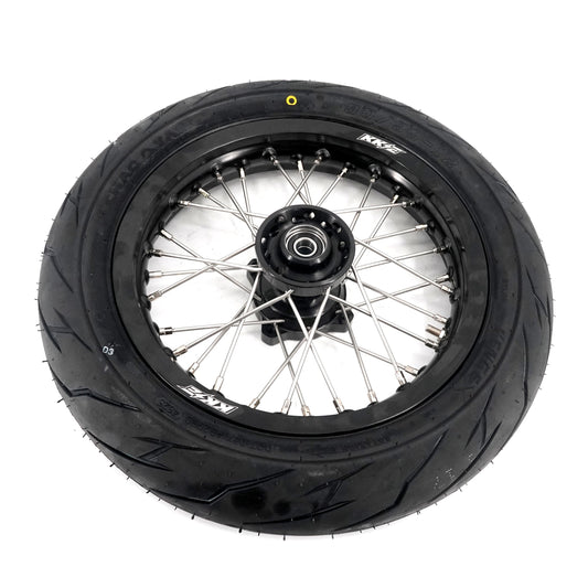 KKE 1.85*12’‘ & 2.15*12’‘ E-Bike Mini Wheels Kit with Tires Fit For Rawrr Mantis X 2024-2025 Black