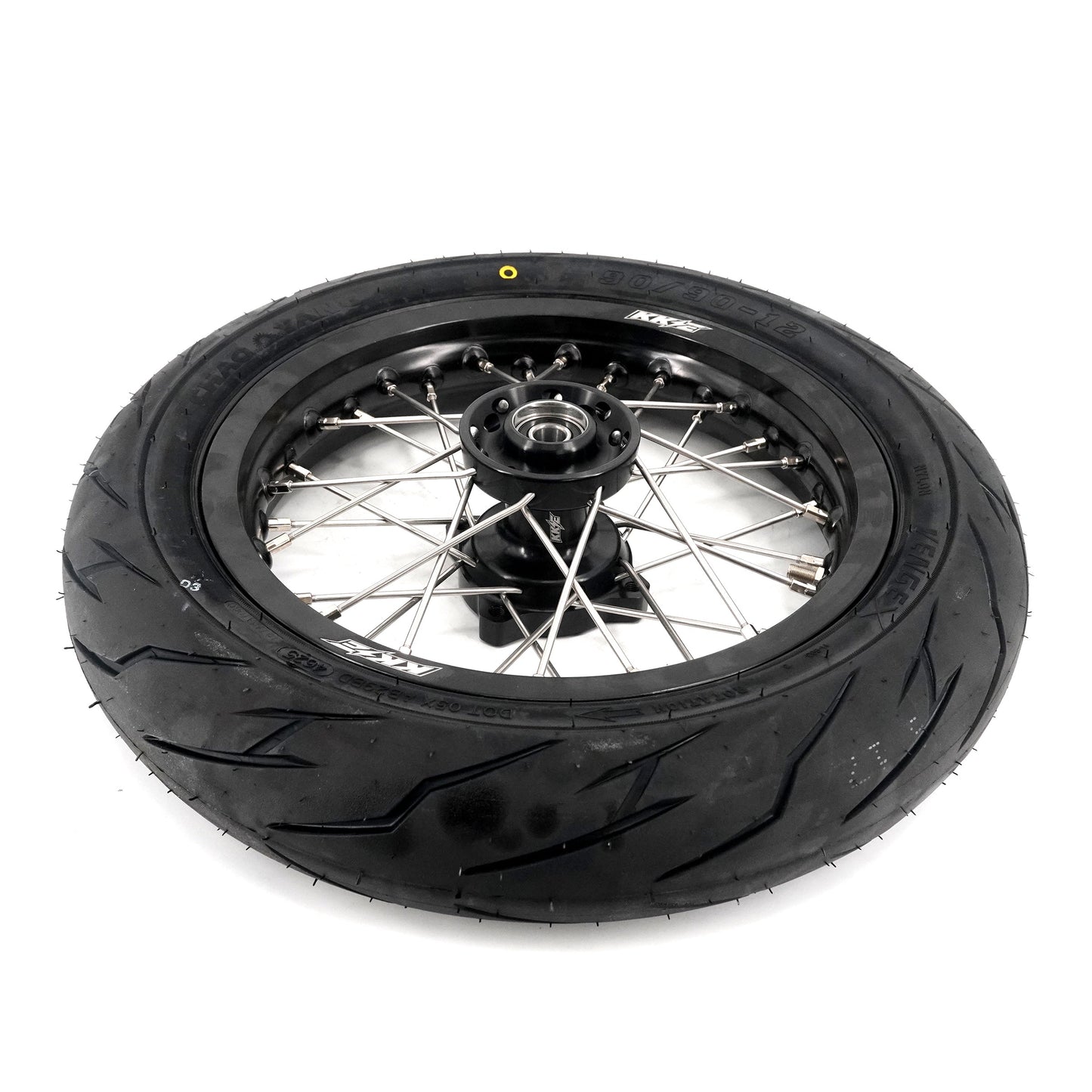 KKE 1.85*12’‘ & 2.15*12’‘ E-Bike Mini Wheels Kit with Tires Fit For Rawrr Mantis X 2024-2025 Black