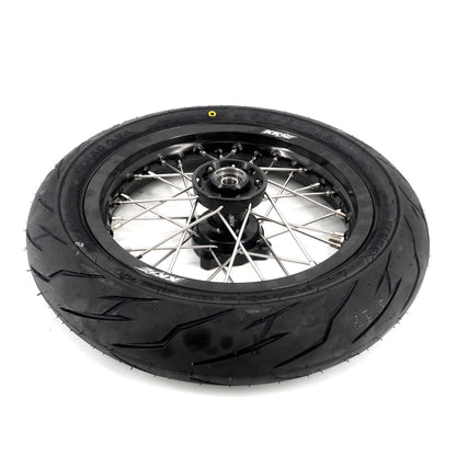 KKE 1.85*12’‘ & 2.15*12’‘ E-Bike Mini Wheels Kit with Tires Fit For Rawrr Mantis X 2024-2025 Black