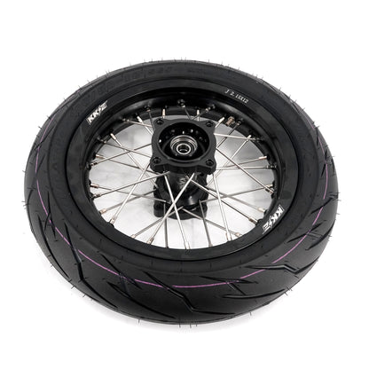 KKE 1.85*12’‘ & 2.15*12’‘ E-Bike Mini Wheels Kit with Tires Fit For Rawrr Mantis X 2024-2025 Black