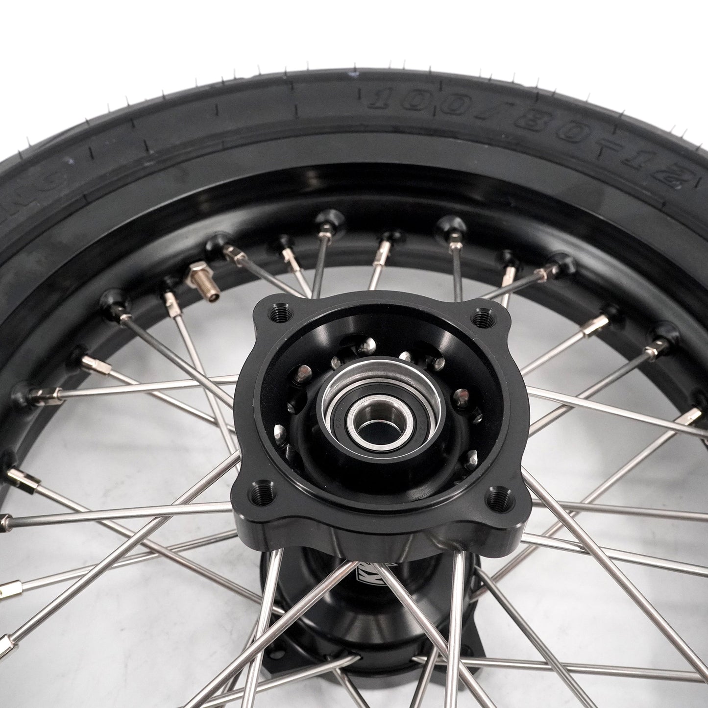 KKE 1.85*12’‘ & 2.15*12’‘ E-Bike Mini Wheels Kit with Tires Fit For Rawrr Mantis X 2024-2025 Black