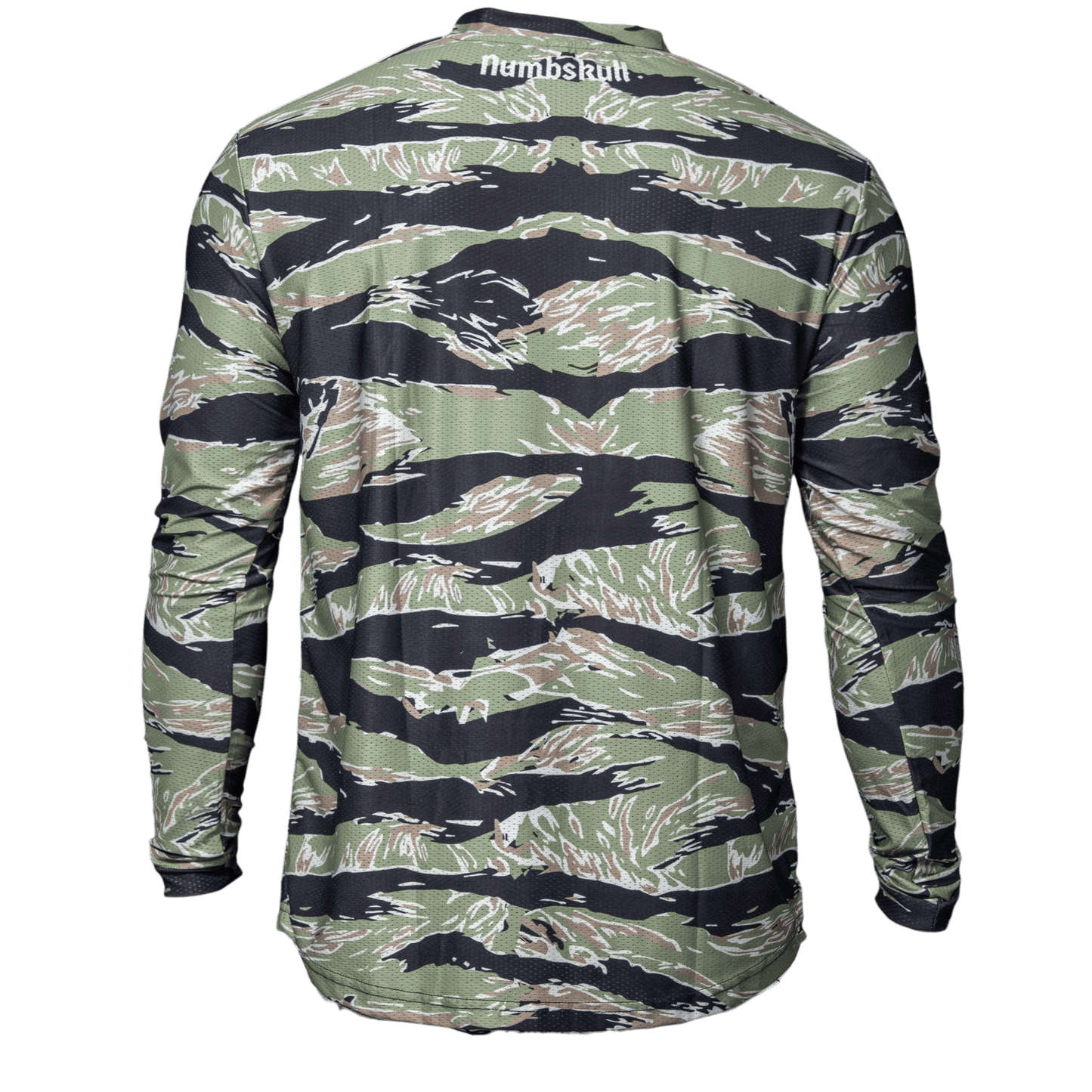Numbskull Menace Moto/MTB Jersey 2.0: Green Tiger | Technical Riding Jersey