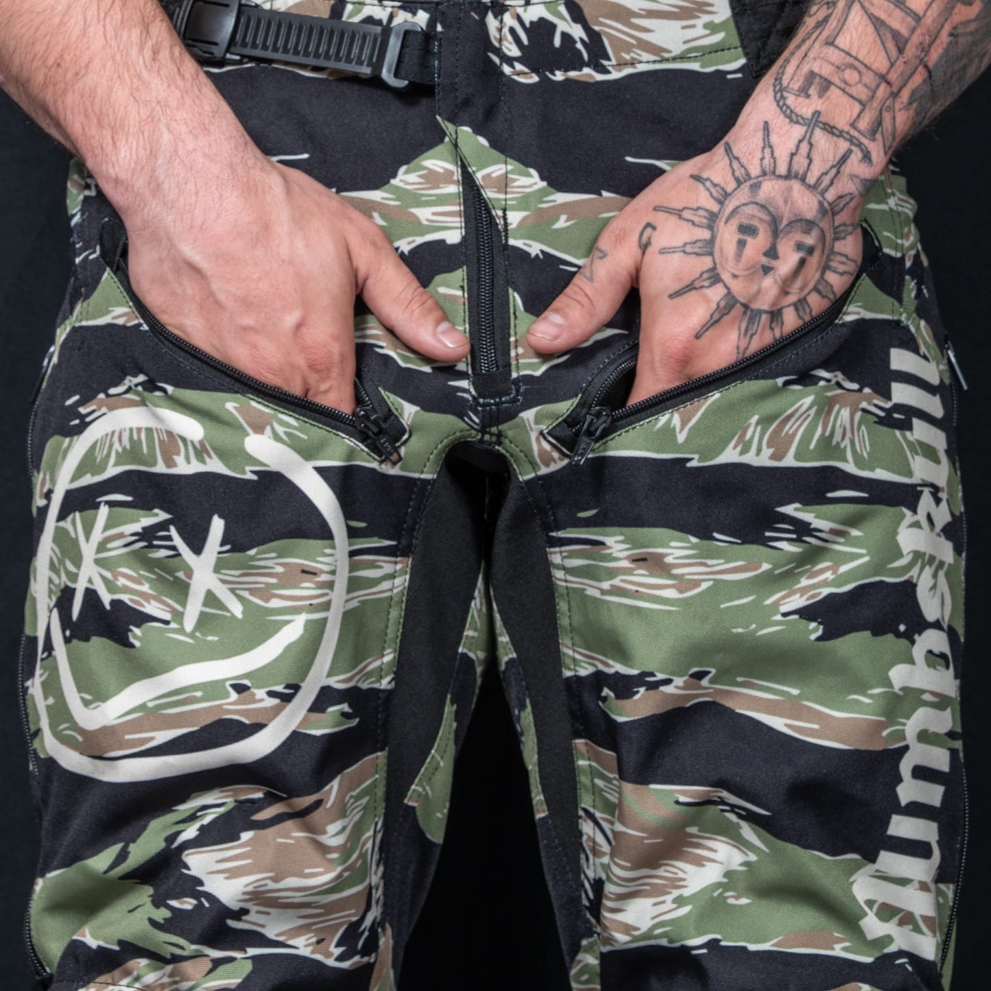 Numbskull Menace Moto Pant 2.0: Green Tiger | Technical Riding Pants
