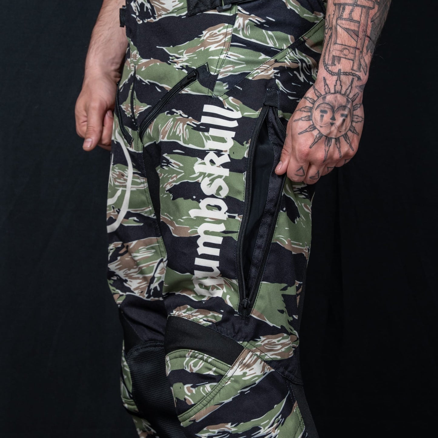 Numbskull Menace Moto Pant 2.0: Green Tiger | Technical Riding Pants