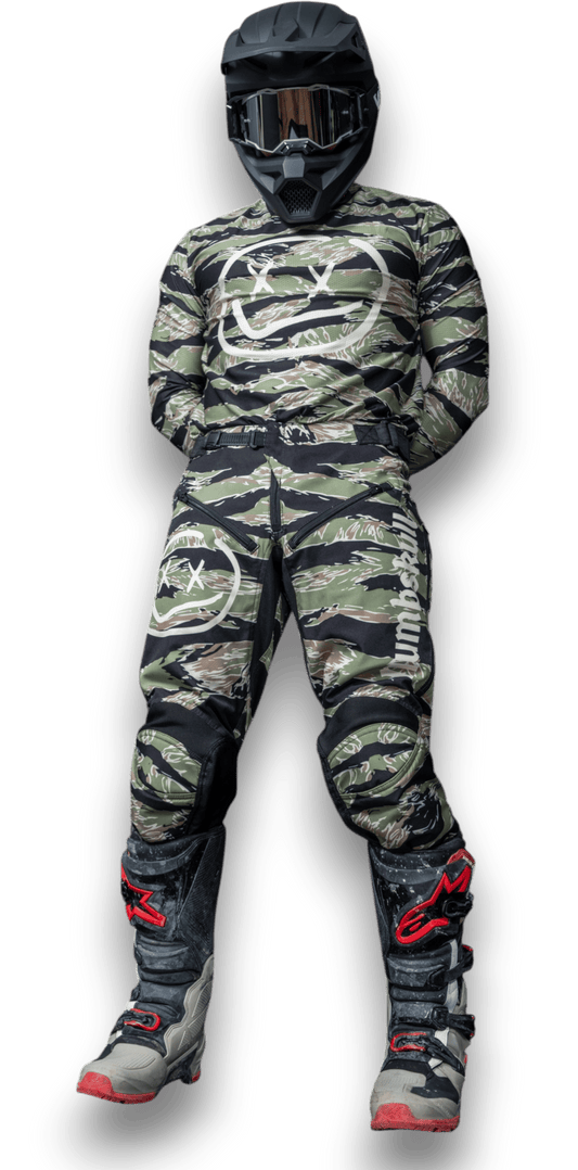 Numbskull Menace Moto Pant 2.0: Green Tiger | Technical Riding Pants