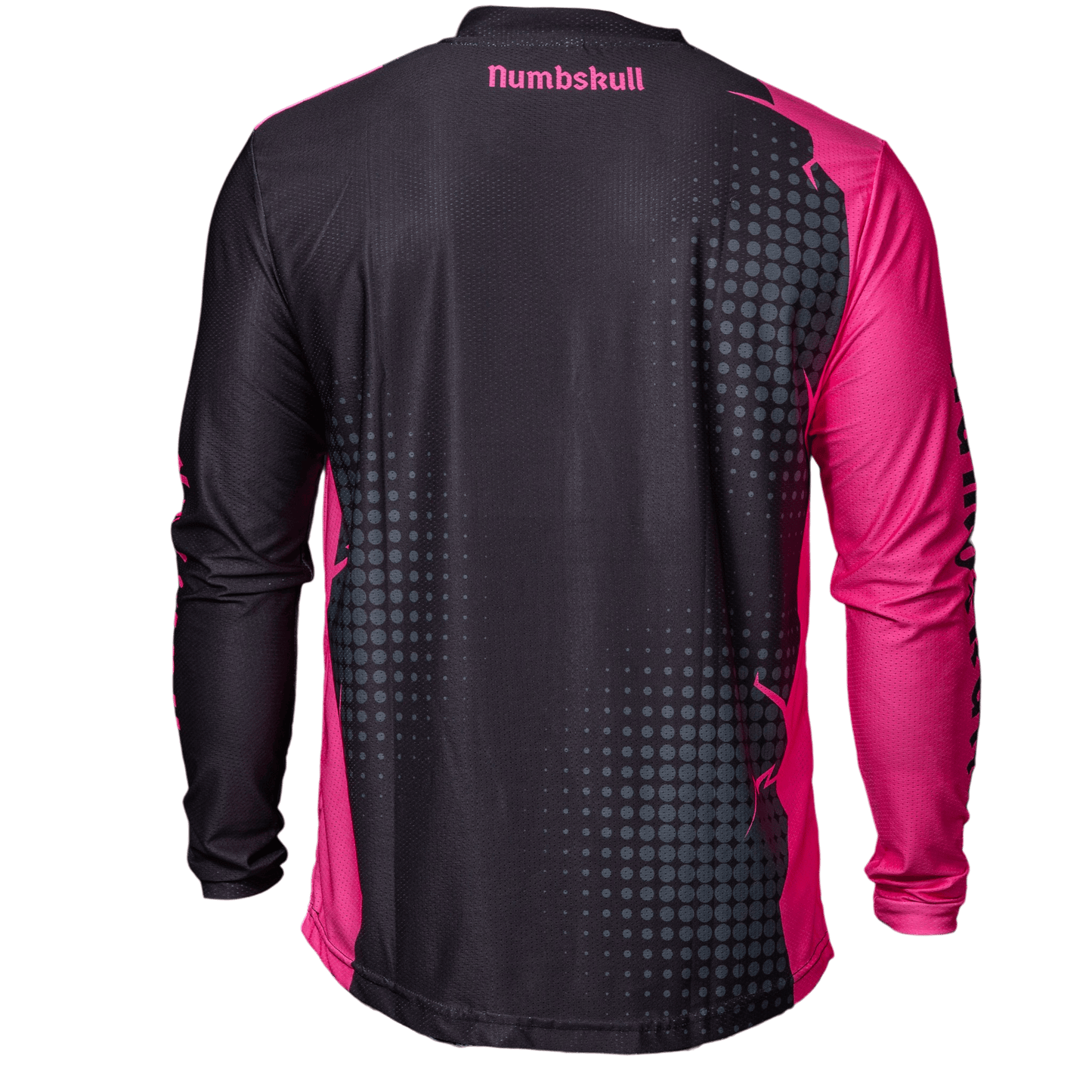 Numbskull Menace Moto/MTB Jersey 2.0: Neon Pink | Technical Riding Jersey