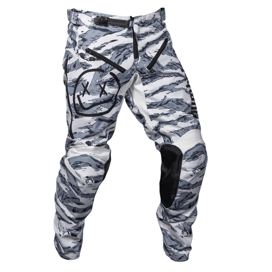 Numbskull Menace Moto Pant 2.0: White Tiger | Technical Riding Pants
